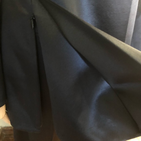 Akris black wool silk blend suit pants and blazer - Picture 2 of 8